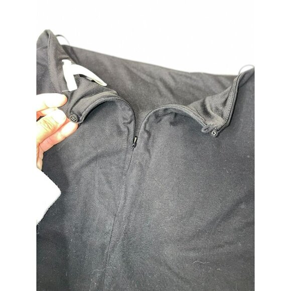 H&M Black & White Metallic Embroidered Aztec Geometric Mini Skirt - Size XS - Picture 5 of 9